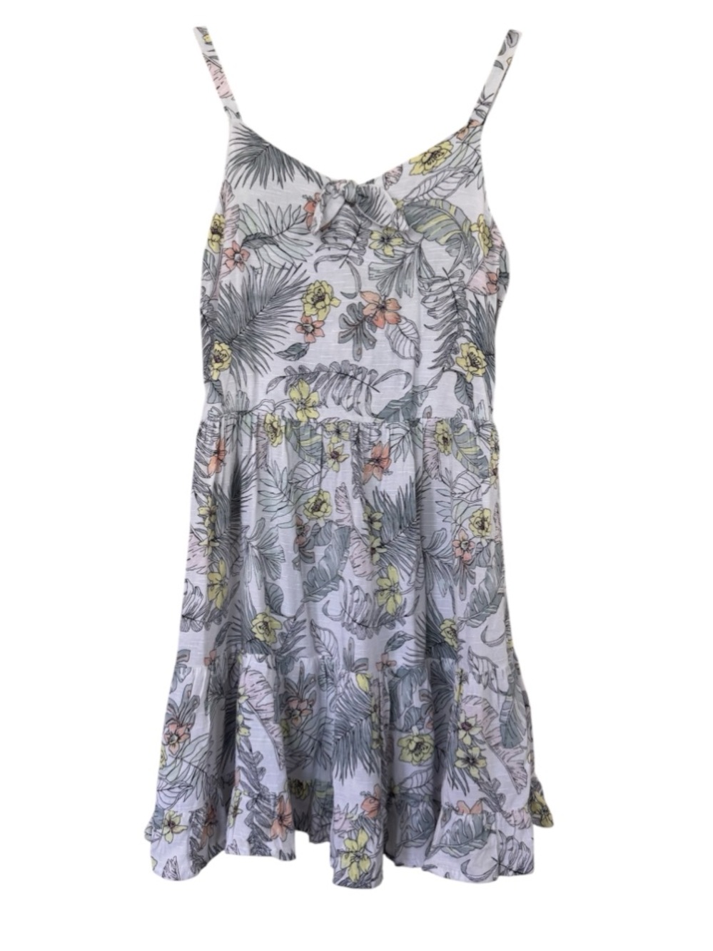 Art Class Pastel Floral Smocked Dress Size 8/10